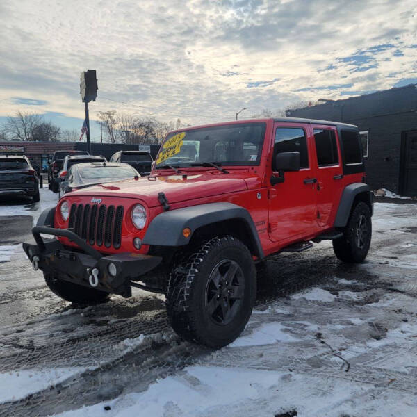 2015 Jeep Wrangler Unlimited for sale at Motor City Automotives LLC in Madison Heights MI