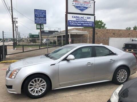 2012 Cadillac CTS for sale at East Dallas Automotive in Dallas TX