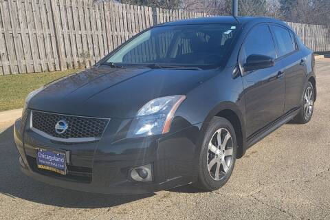 2012 Nissan Sentra for sale at Chicagoland Internet Auto - 410 N Vine St New Lenox IL, 60451 in New Lenox IL