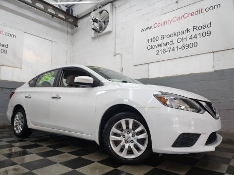 2017 Nissan Sentra for sale at County Car Credit in Cleveland OH