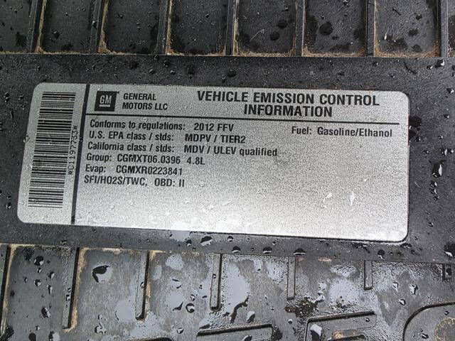 2012 Chevrolet Express 2500