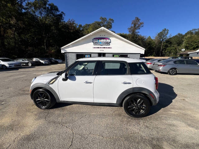 2012 MINI Cooper Countryman for sale at EAST CAROLINA AUTO GROUP LLC in Wilson, NC