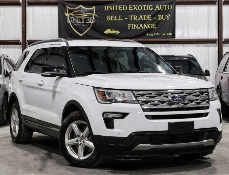 2018 Ford Explorer for sale at United Exotic Auto in Houston TX