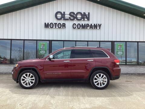 2017 Jeep Grand Cherokee for sale at Olson Motor Company in Morris MN