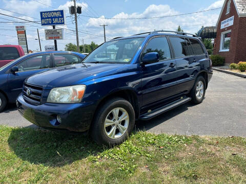 2006 Toyota Highlander for sale at Regional Auto Sales in Madison Heights VA