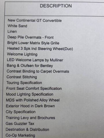 2020 Bentley Continental