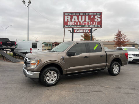 2022 Ford F-150 for sale at RAUL'S TRUCK & AUTO SALES, INC in Oklahoma City OK