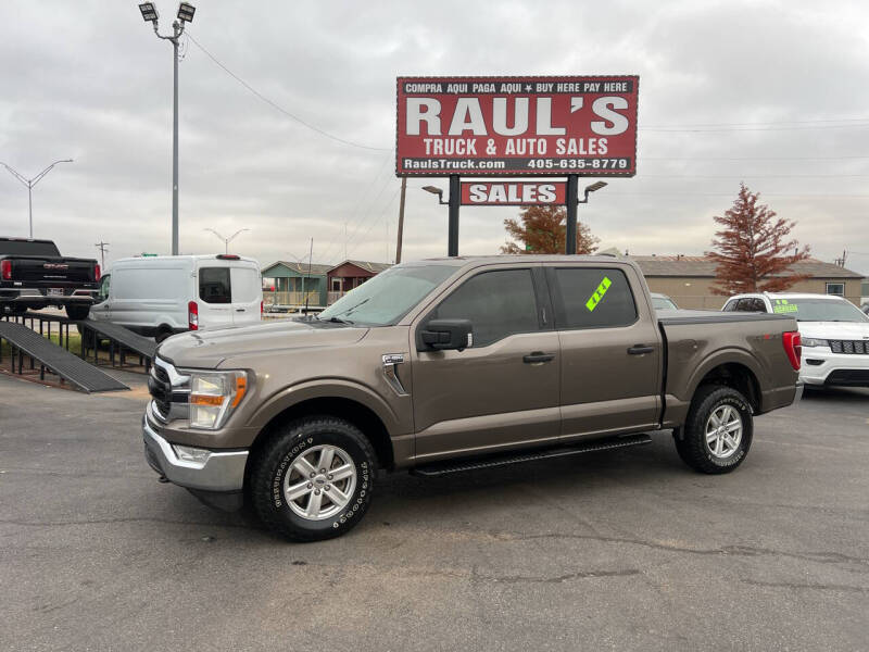 2022 Ford F-150 for sale at RAUL'S TRUCK & AUTO SALES, INC in Oklahoma City OK