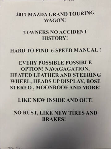 2017 Mazda MAZDA3 Grand Touring