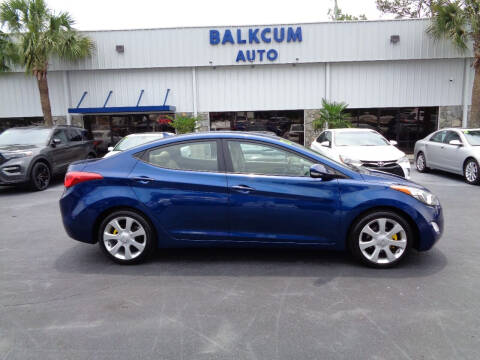 2013 Hyundai Elantra for sale at BALKCUM AUTO INC in Wilmington NC
