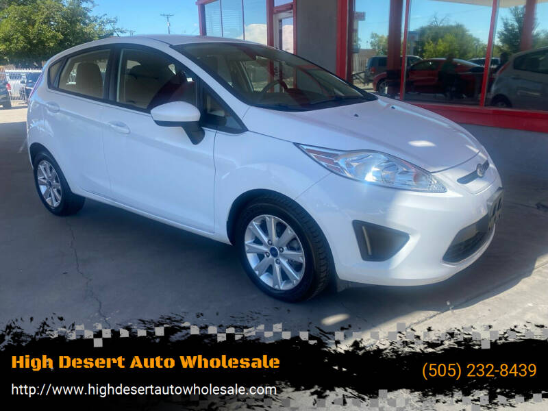 2012 Ford Fiesta for sale at High Desert Auto Wholesale in Albuquerque NM