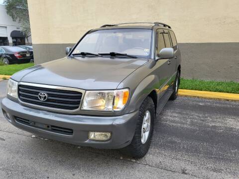 1999 Toyota Land Cruiser for sale at 1st Klass Auto Sales in Hollywood FL
