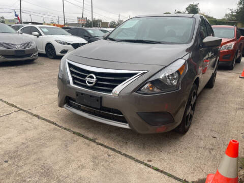 2016 Nissan Versa for sale at Sam's Auto Sales in Houston TX