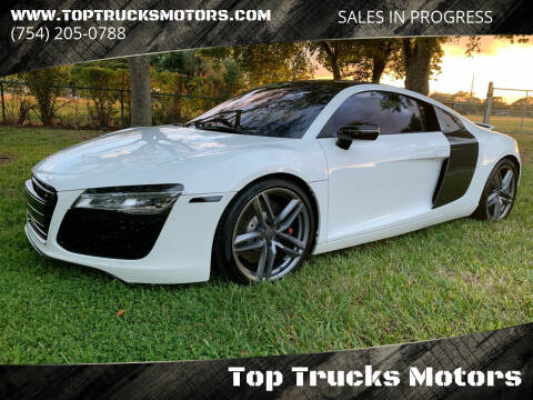 2015 Audi R8 for sale at Top Trucks Motors in Pompano Beach FL