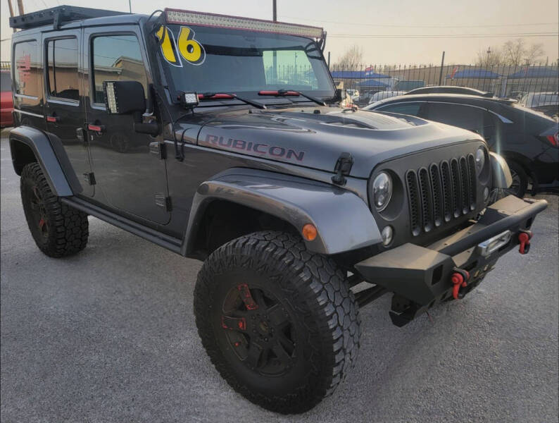 2016 Jeep Wrangler Unlimited for sale at Commander Auto Center in El Paso TX