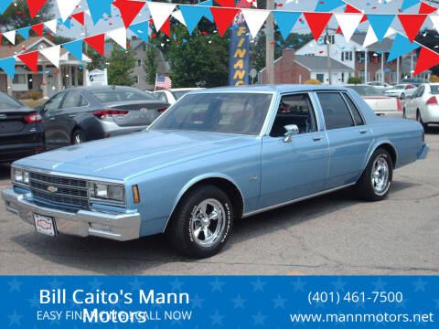 1984 Chevrolet Impala for sale at Premier Automotive in Warwick RI