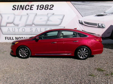 2017 Hyundai Sonata for sale at Pyles Auto Sales in Kittanning PA