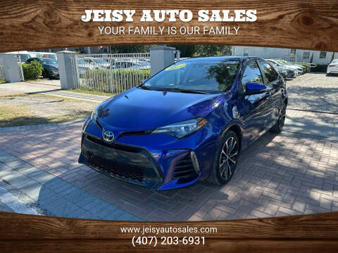 2018 Toyota Corolla for sale at JEISY AUTO SALES in Orlando FL