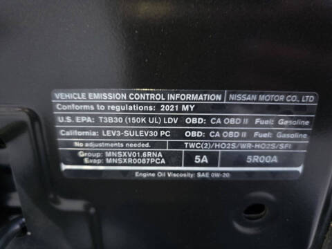 2021 Nissan Versa SV