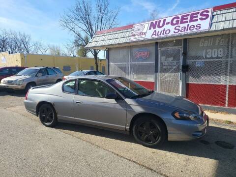 2006 Chevrolet Monte Carlo for sale at Nu-Gees Auto Sales LLC in Peoria IL