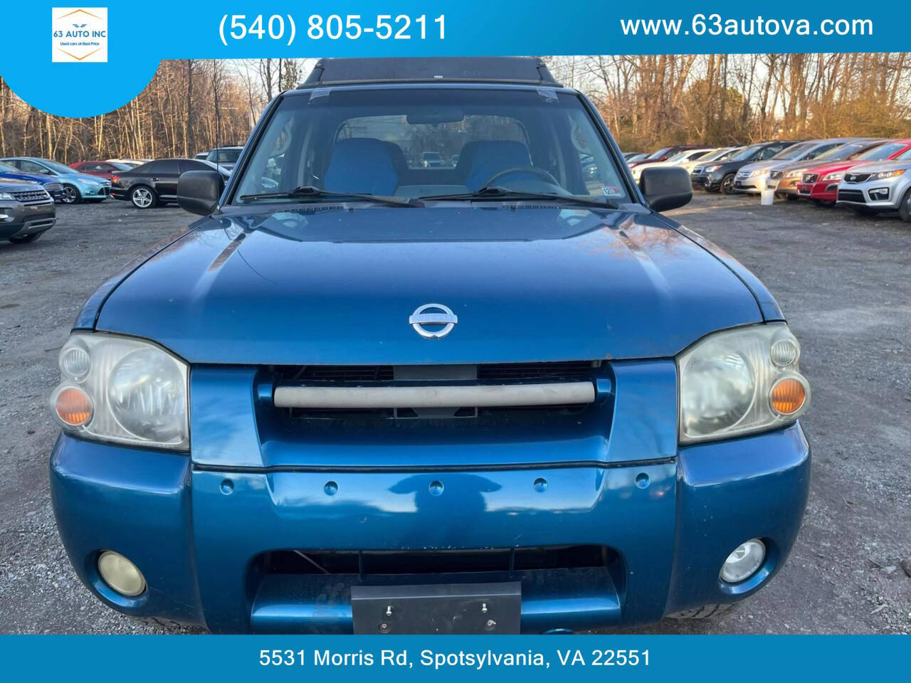 2002 Nissan Frontier for sale at 63 Auto Inc in Spotsylvania, VA