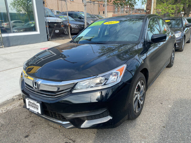 2017 Honda Accord for sale at DEALS ON WHEELS in Newark NJ