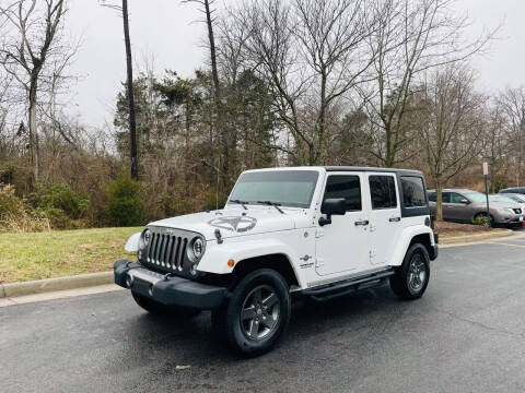 2015 Jeep Wrangler Unlimited for sale at Freedom Auto Sales in Chantilly VA