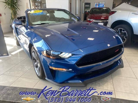 2022 Ford Mustang for sale at KEN BARRETT CHEVROLET CADILLAC in Batavia NY