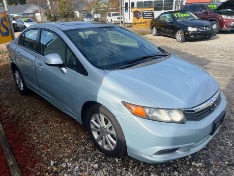 2012 Honda Civic for sale at Mega Cars of Greenville in Greenville SC