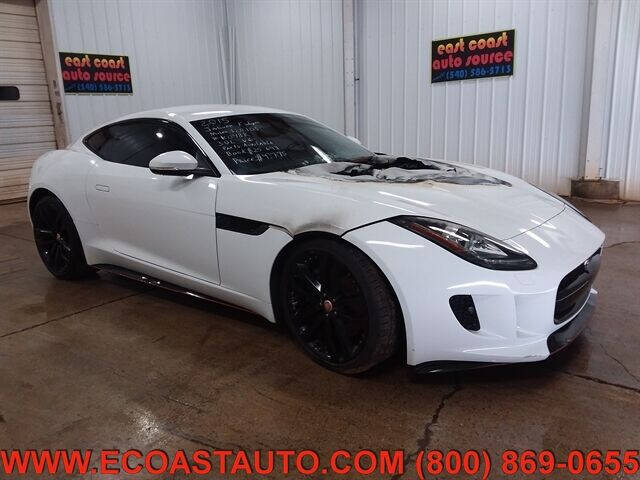 White 2015 Jaguar F-TYPE Base 2dr Coupe 1