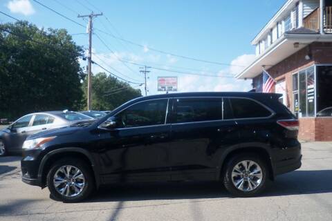 2016 Toyota Highlander for sale at Charlies Auto Village in Pelham NH