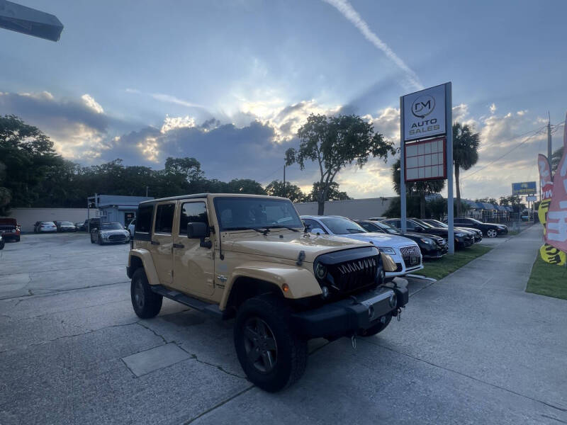 Used 2014 Jeep Wrangler Unlimited Sport with VIN 1C4BJWDGXEL186636 for sale in Daytona Beach, FL