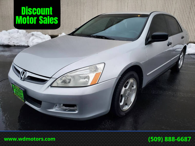 2006 Honda Accord for sale at Discount Motor Sales in Wenatchee WA