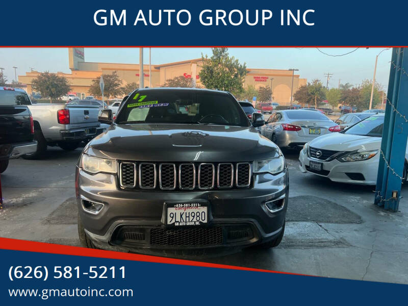 2017 Jeep Grand Cherokee for sale at GM AUTO GROUP INC in La Puente CA