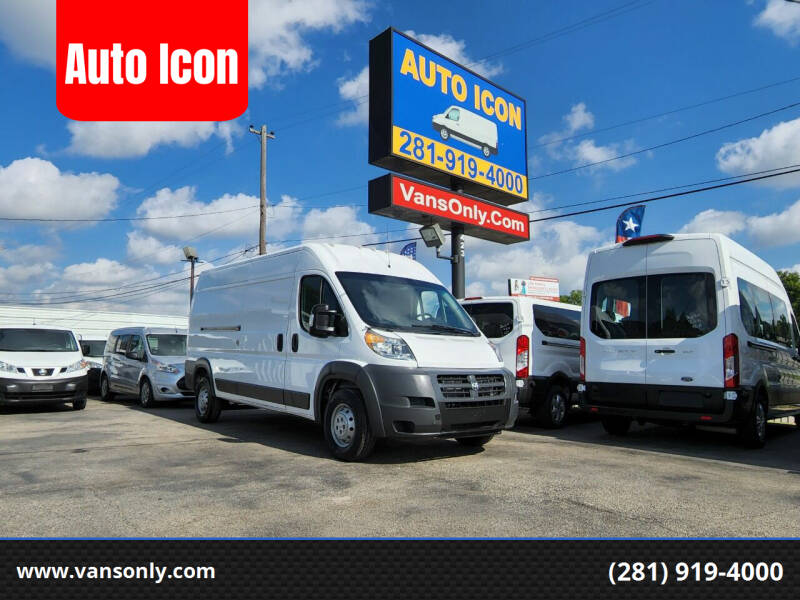 2017 RAM ProMaster Cargo for sale at Auto Icon in Houston TX