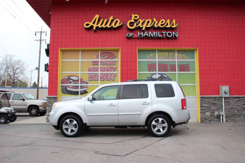 2014 Honda Pilot for sale at AUTO EXPRESS OF HAMILTON LLC in Hamilton OH