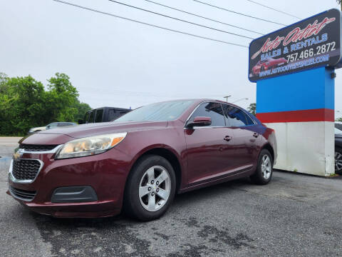 2016 Chevrolet Malibu Limited for sale at Auto Outlet Sales and Rentals in Norfolk VA