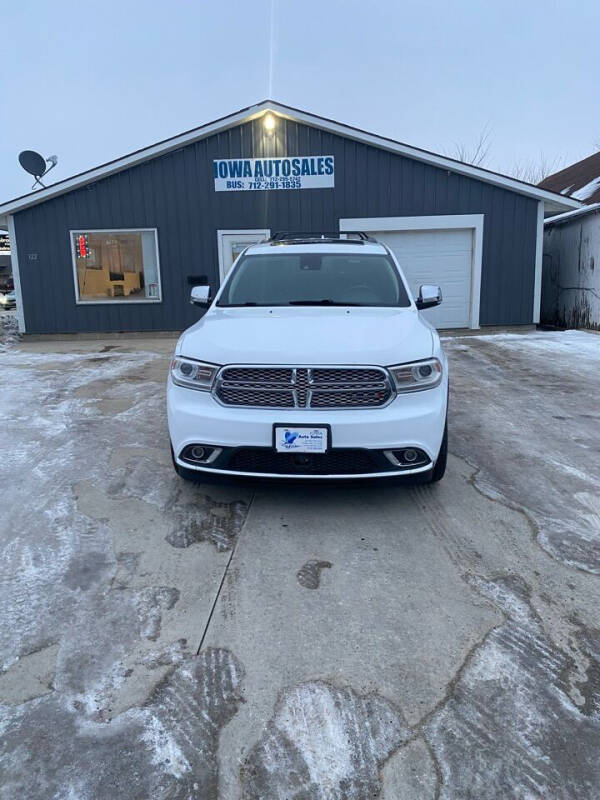 2014 Dodge Durango for sale at Iowa Auto Sales in Storm Lake IA