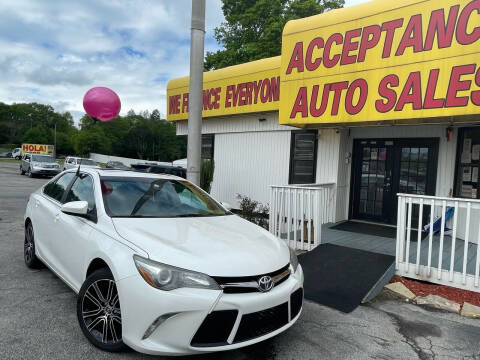 2016 Toyota Camry for sale at Acceptance Auto Sales in Lithia Springs GA