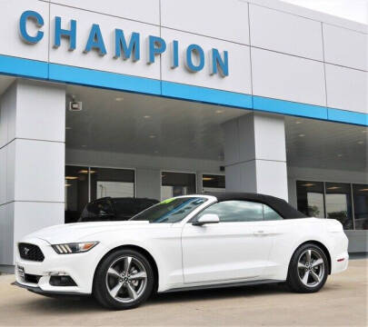 2017 Ford Mustang for sale at Champion Chevrolet in Athens AL