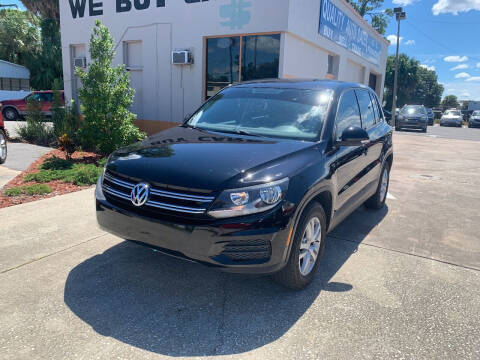 2012 Volkswagen Tiguan for sale at QUALITY AUTO SALES OF FLORIDA in New Port Richey FL