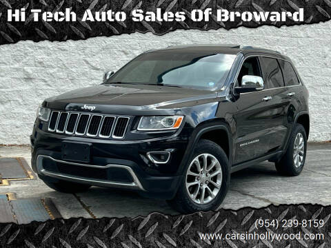 2014 Jeep Grand Cherokee for sale at Hi Tech Auto Sales Of Broward in Hollywood FL