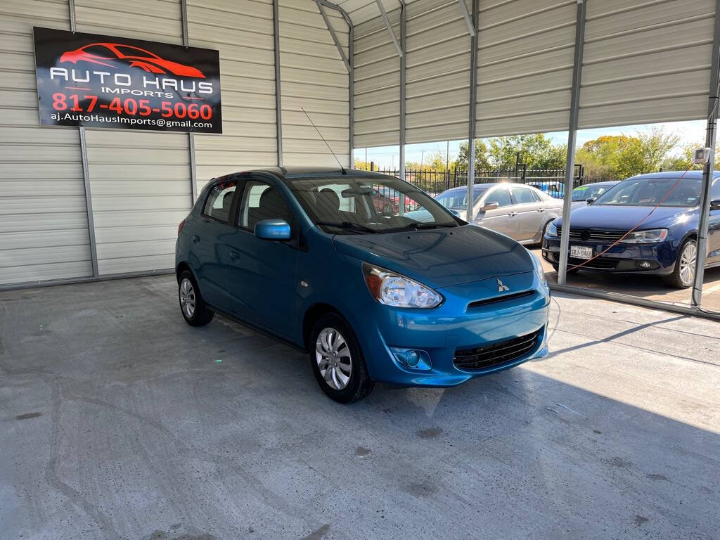 2014 Mitsubishi Mirage for sale at Auto Haus Imports in Grand Prairie, TX