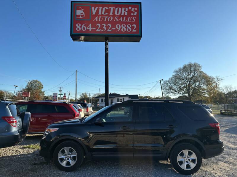 2013 Ford Explorer for sale at Victor's Auto Sales in Greenville SC