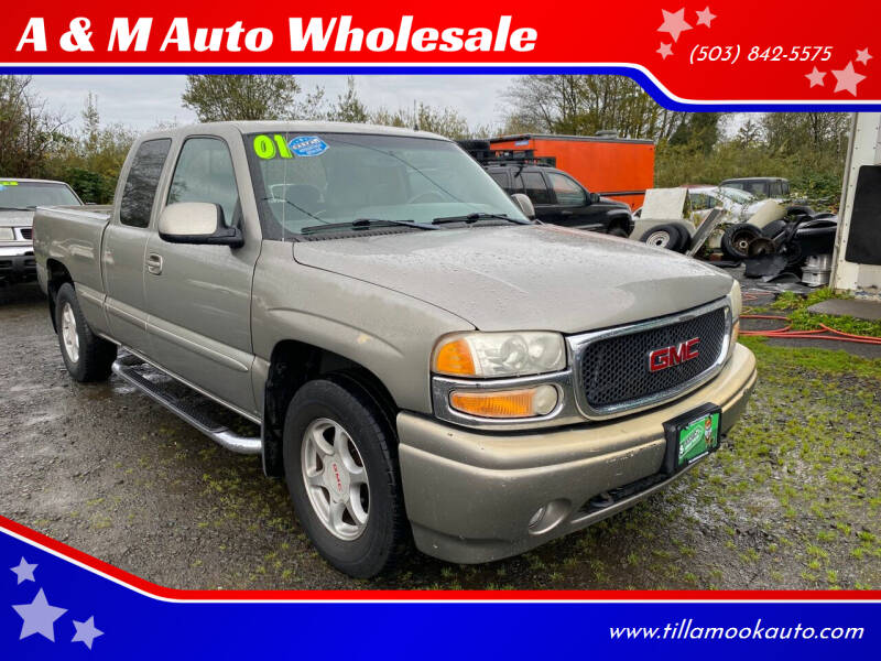 2001 GMC Sierra C3 for sale at A & M Auto Wholesale in Tillamook OR