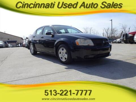 2008 Dodge Avenger for sale at Cincinnati Used Auto Sales in Cincinnati OH