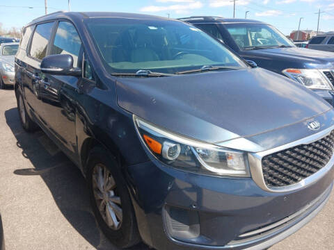2017 Kia Sedona for sale at CHEAPIE AUTO SALES INC in Metairie LA