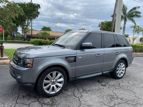 2013 Land Rover Range Rover Sport for sale at CarMart of Broward in Lauderdale Lakes FL