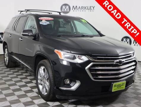 2019 Chevrolet Traverse for sale at Markley Motors in Fort Collins CO