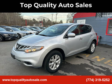 2011 Nissan Murano for sale at Top Quality Auto Sales in Westport MA